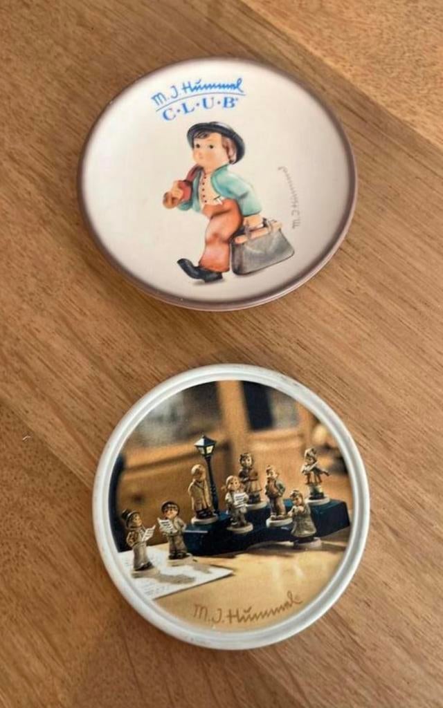 Hummel bordjes 2x, Ophalen of Verzenden, Zo goed als nieuw, Hummel