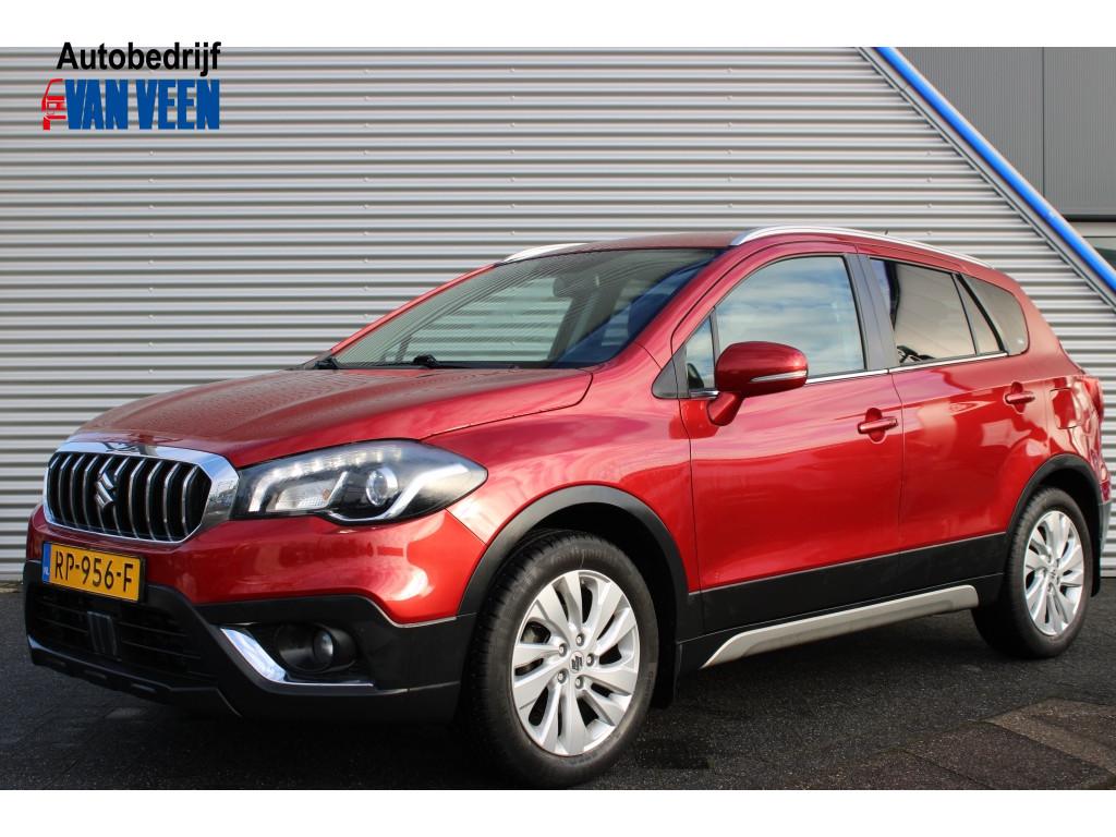 Suzuki S-Cross 1.0 Boosterjet Exclusive | Trekhaak | Clima |, Voorwielaandrijving, Stof, Gebruikt, 400 kg