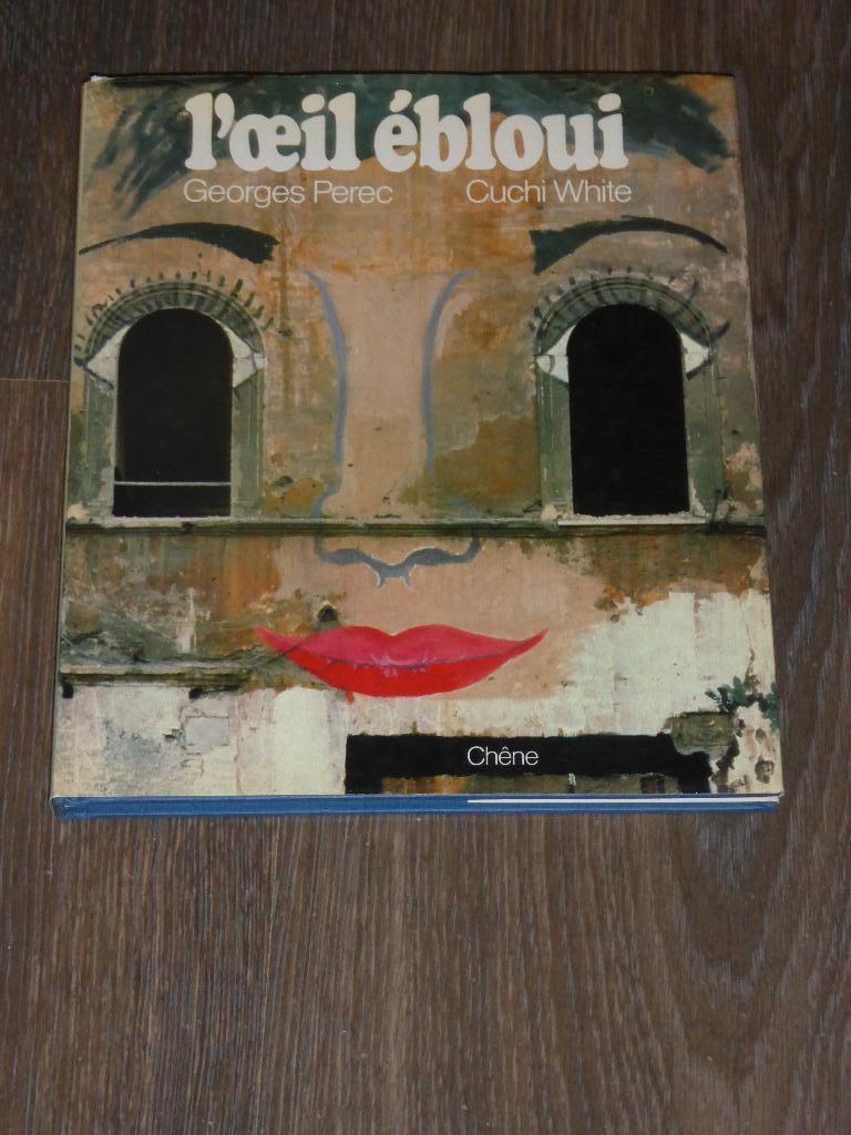 l'oeil ébloui - GEORGES PEREC  CUCHI WHITE, Verzenden, Zo goed als nieuw, Overige onderwerpen, Perec/White