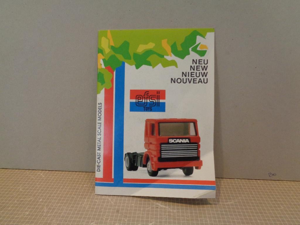 efsi modelauto folder, Ophalen of Verzenden, Zo goed als nieuw, Overige onderwerpen