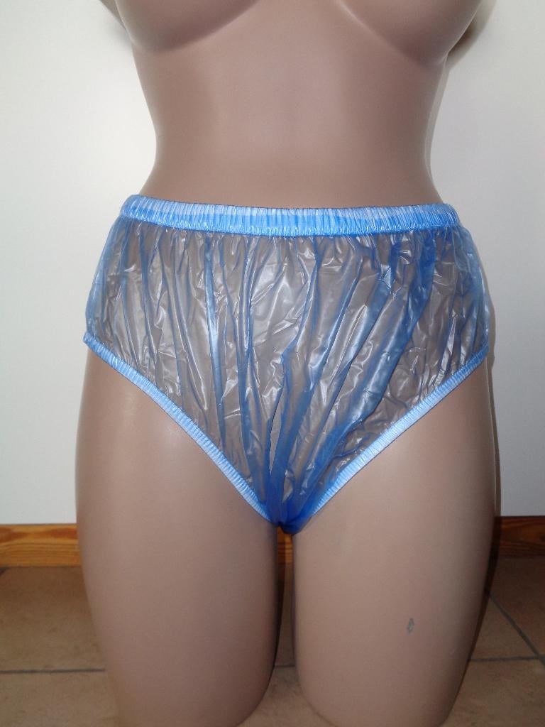 pvc slipje (kan ook voor de heren), Kleding | Dames, Ondergoed en Lingerie, Verzenden, Blauw, Slip
