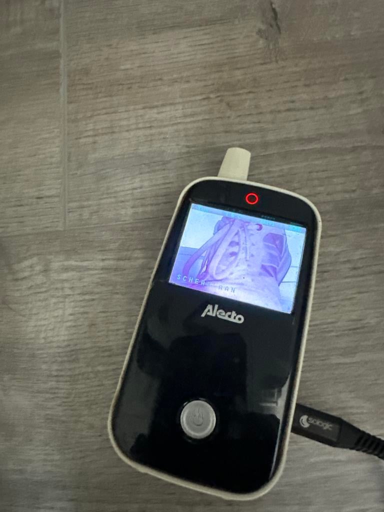 Alecto babyfoon met camera, Kinderen en Baby's, Babyfoons, Ophalen of Verzenden, Gebruikt, 250 meter of meer, Camera