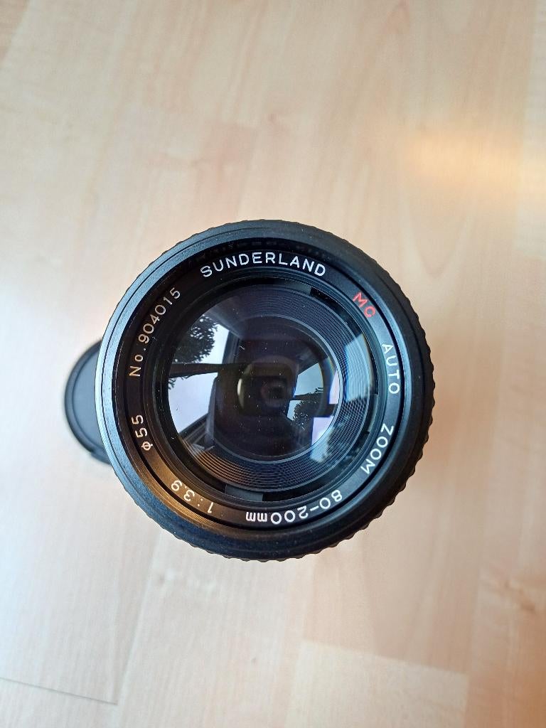 Sunderland MC Auto Zoom 80-200mm f/3.9 telezoomlens, Ophalen, Zo goed als nieuw, Telelens, Zoom