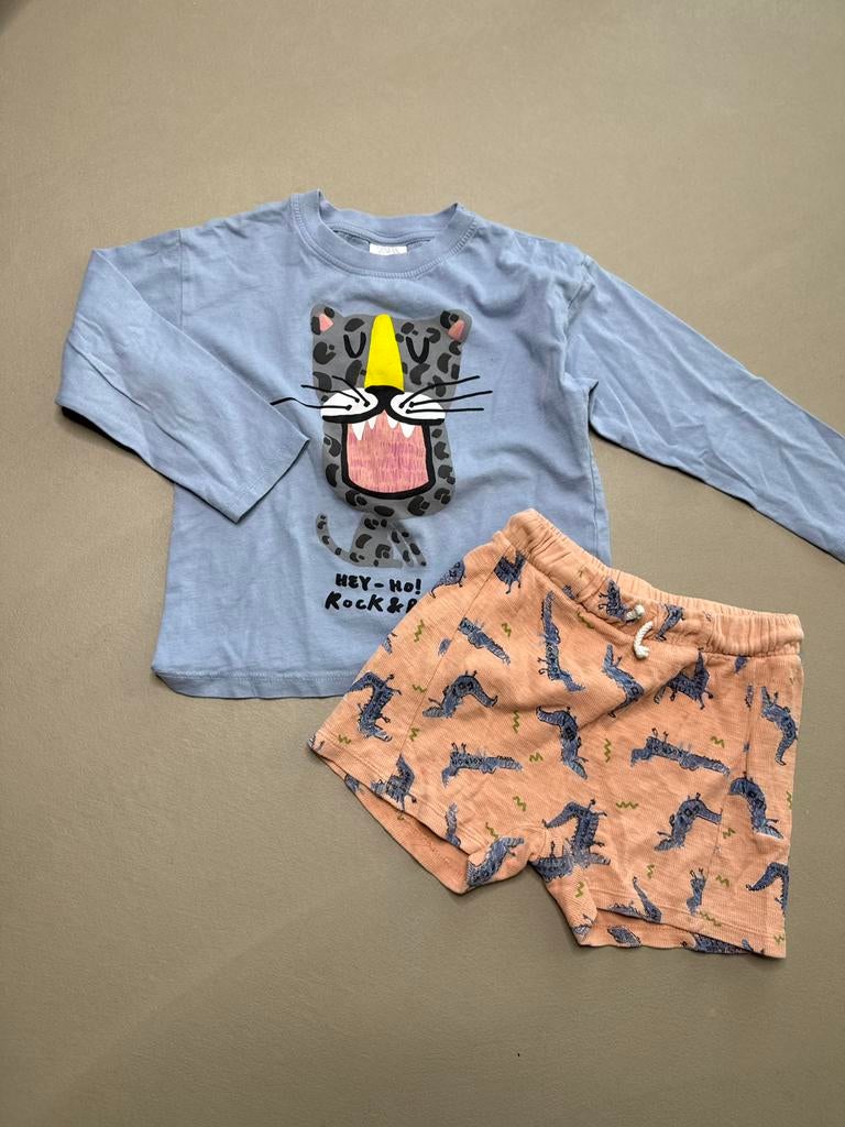 Zara jongens set maat 98, Ophalen of Verzenden, Zo goed als nieuw, Jongen, Setje
