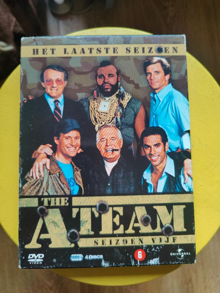A-Team - Seizoenen 3 en 5 - Boxes, Vanaf 12 jaar, Ophalen of Verzenden, Zo goed als nieuw, Actie en Avontuur