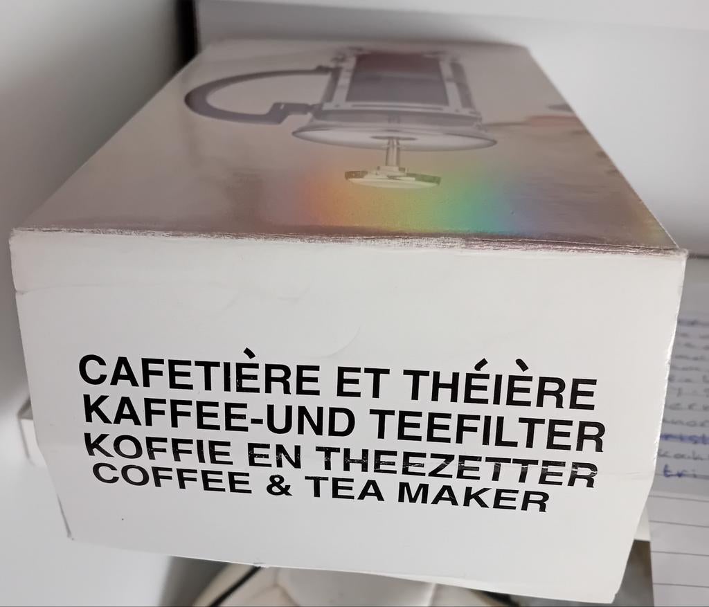 Koffie- en theezetter - Nieuw in doos, Ophalen, Overige modellen, Gemalen koffie, Nieuw