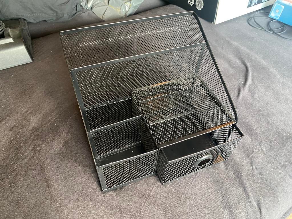 IKEA Drönjöns bureauhouder zwart, Ophalen, Zo goed als nieuw