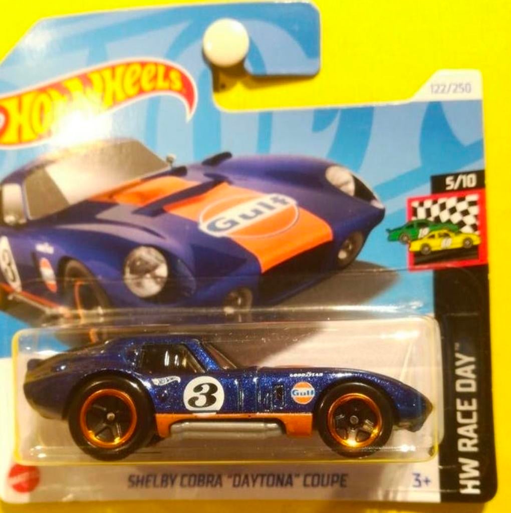 Shelby Cobra Daytona Coupe Hot Wheels Race Day 2024, Ophalen of Verzenden, Nieuw, Auto