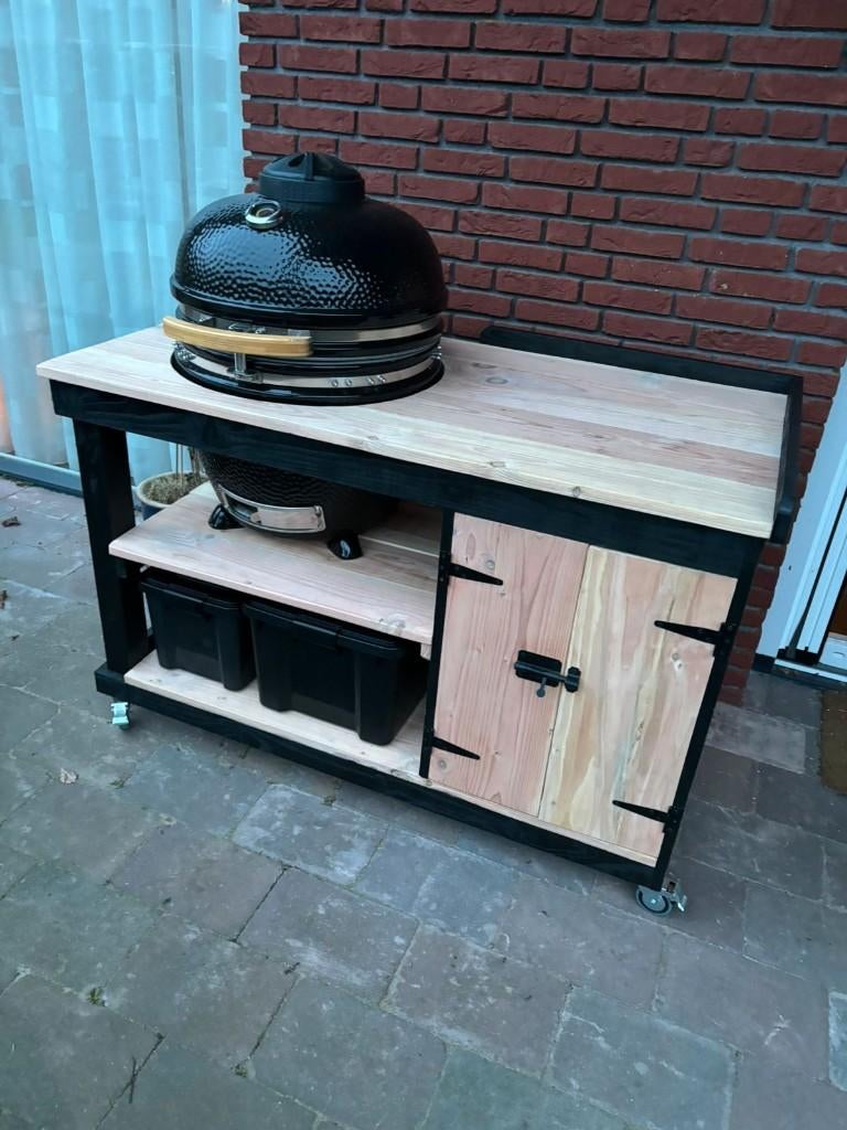 bbq meubel,egg,kamado,bastard,urban,weber,buitenkeuken,grill, Ophalen of Verzenden, Nieuw
