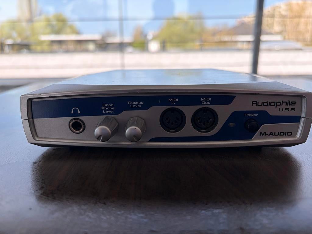 M-Audio Audiophile USB geluidskaart, Ophalen of Verzenden, Gebruikt, Overige typen