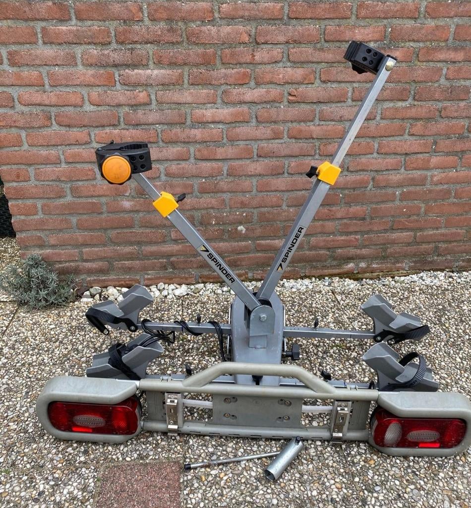 Fietsenrek, Ophalen, Trekhaakdrager