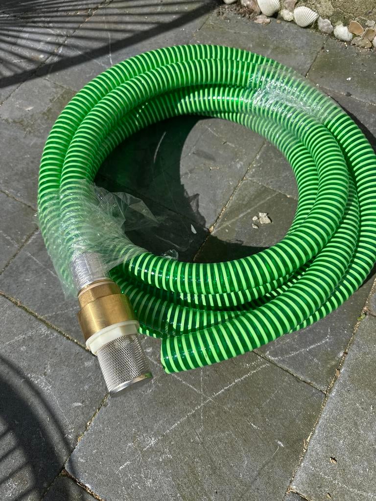 Slang waterpomp incl aanzuig mond 32mm, Ophalen of Verzenden, Zo goed als nieuw