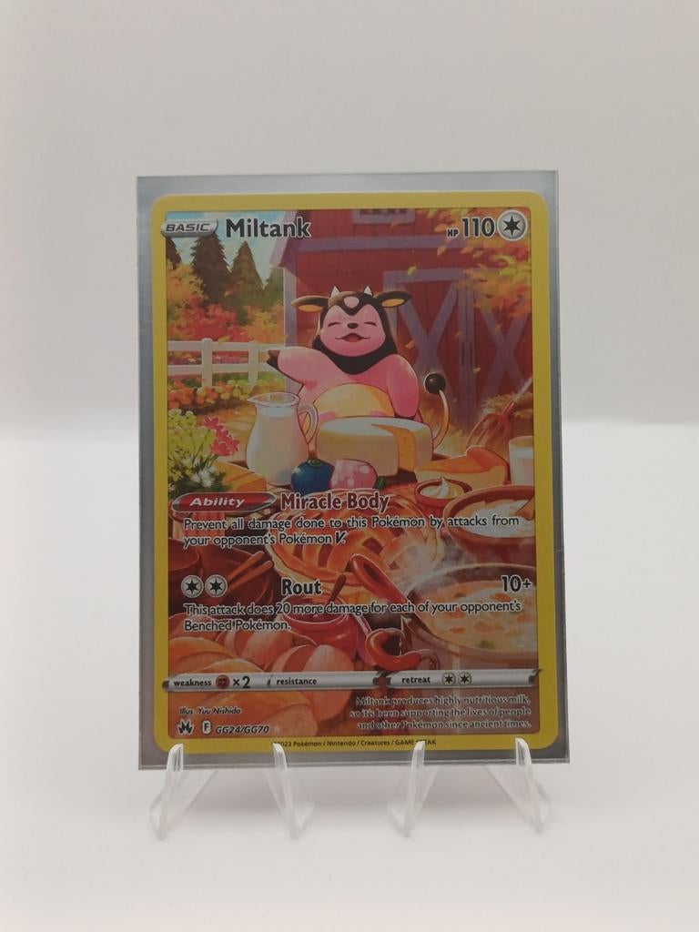 Miltank #GG24 (Crown Zenith) - Near Mint, Ophalen of Verzenden, Zo goed als nieuw, Losse kaart, Foil