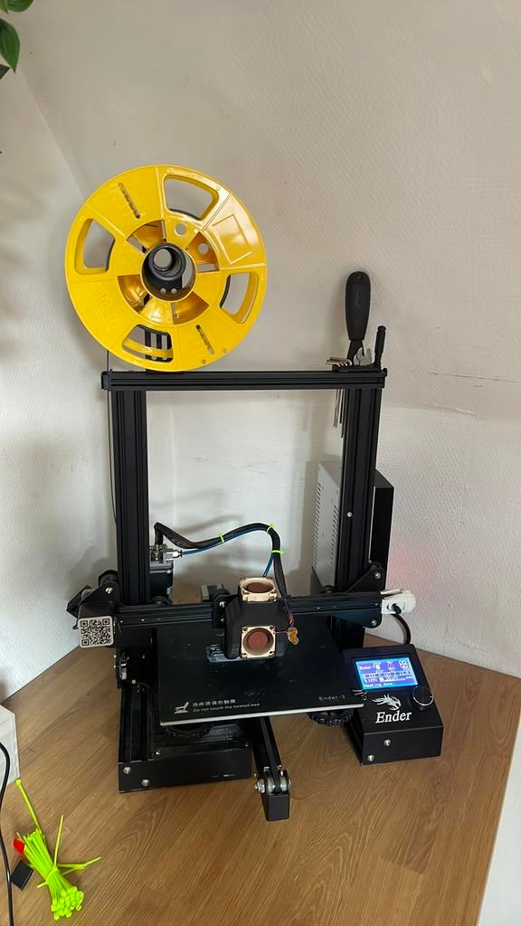 Nette ender 3 3d printer, Computers en Software, 3D Printers, Ophalen, Zo goed als nieuw