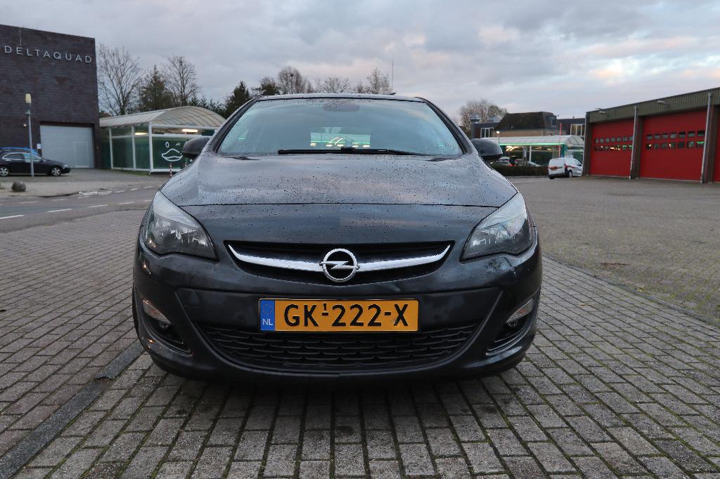 Opel Astra 1.4 Turbo, Auto's, Voorwielaandrijving, Stof, 4 cilinders, Zwart