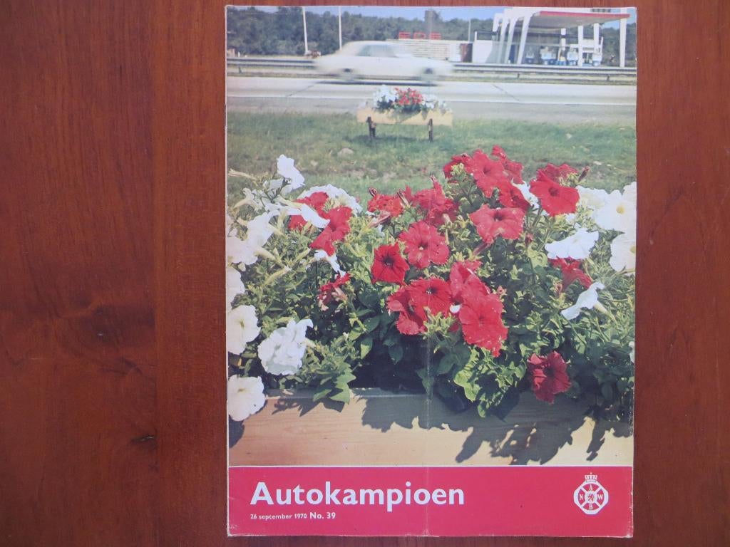 Autokampioen 39 1970 Toyota Corolla 1200, rit Volkswagen K70, Ophalen of Verzenden, Zo goed als nieuw, Volkswagen