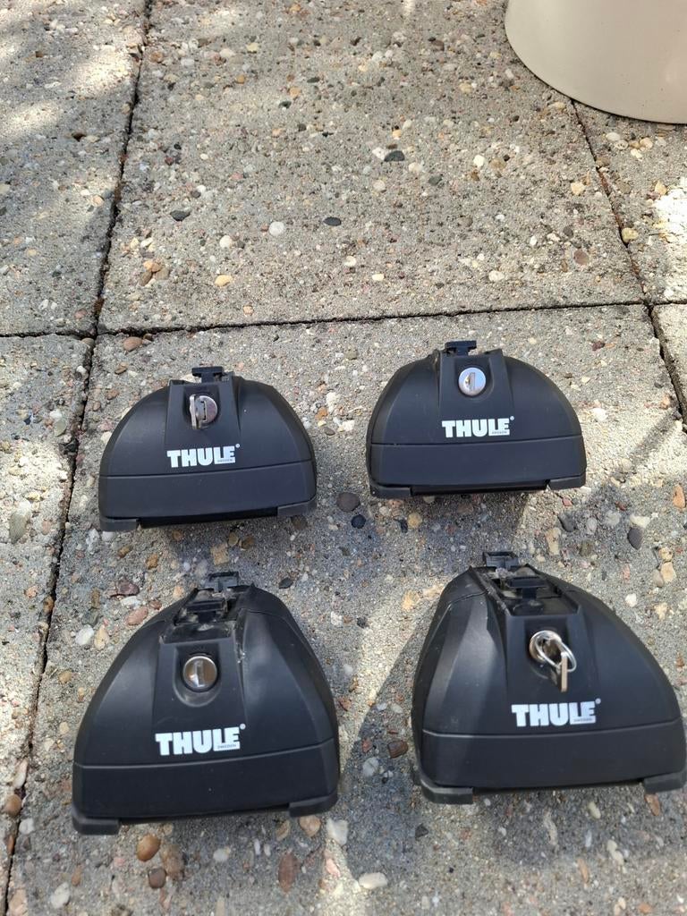 Thule Rapid System 753 & Kit 4066 voor Renault Grand Scenic/, Auto diversen, Dakdragers, Ophalen