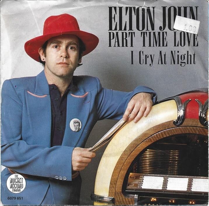Elton John - Part time love uit 1978, Gebruikt, Verzenden, 7 inch, Single