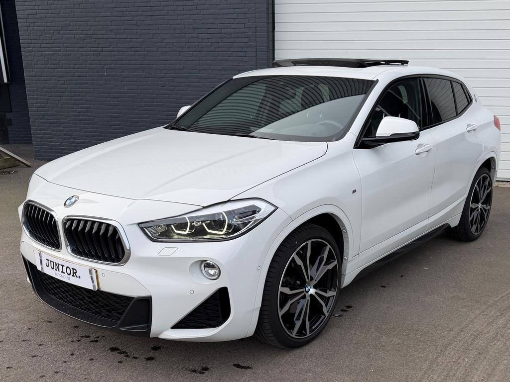 BMW X2 SDrive18d High Executive Edition M-PAKKET/PANORAMADAK, Auto's, BMW, 4 cilinders, 150 pk, Wit, Origineel Nederlands