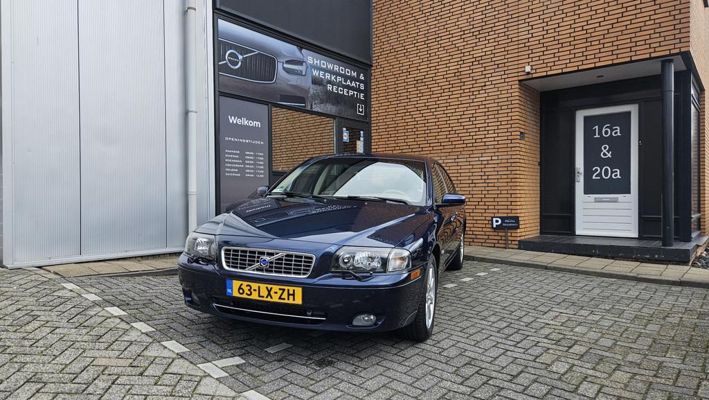 Volvo S80 2.9 T6 Geartronic Exclusive, Auto's, Beige, Blauw, 2922 cc, Stoelverwarming