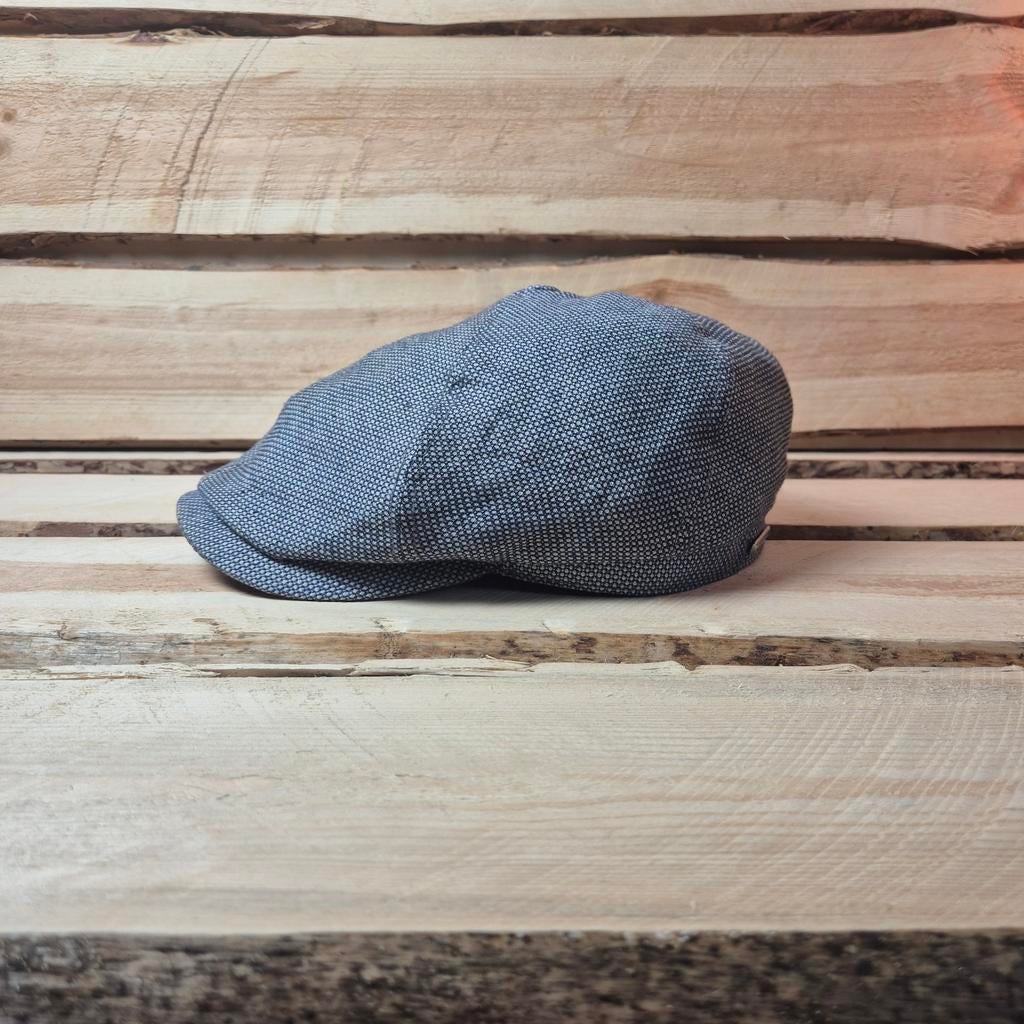 Stetson flatcap 6 panel 100% Linnen - size 57, Stetson, Ophalen of Verzenden, Pet, 57 cm (M, 7⅛ inch) of minder