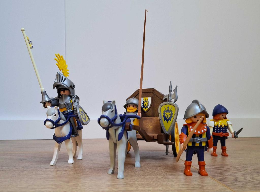 Playmobil 3314 Ridderkonvooi, compleet!, Ophalen of Verzenden, Zo goed als nieuw, Complete set