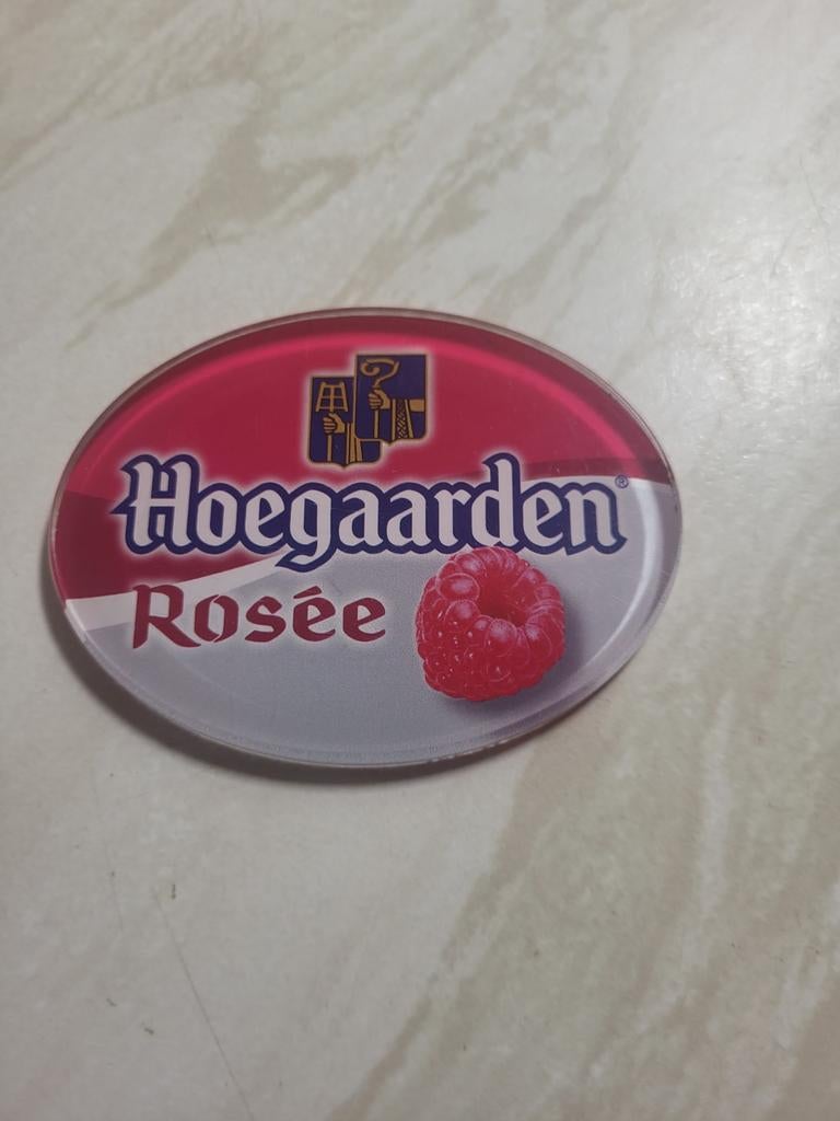 Hoegaarden Rosé taplens, Ophalen of Verzenden, Gebruikt, Overige typen, Overige merken