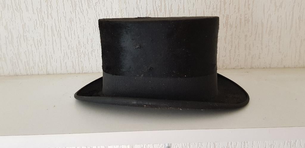 Hoge hoed, Antiek en Kunst, Ophalen, Heren, Overige merken