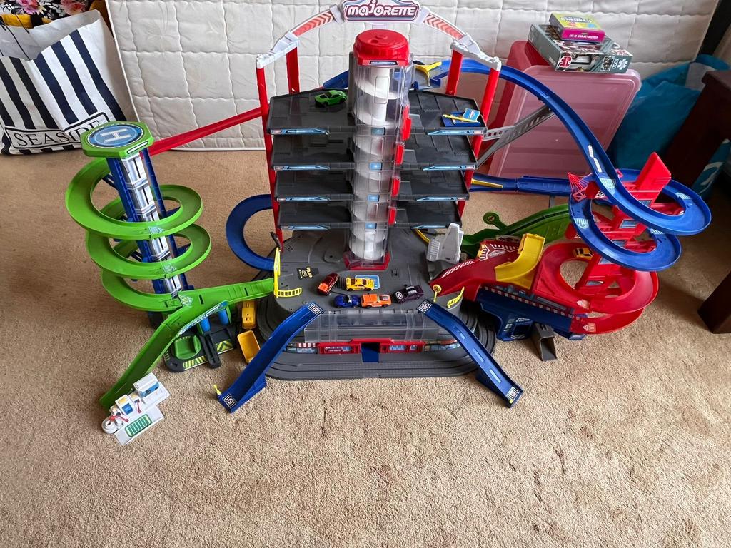 Speelgoed garage, Ophalen, Gebruikt, Handmatig, Overige merken