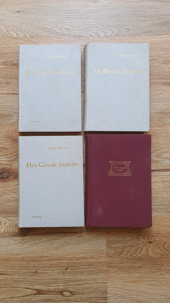 Jan Mens: 4 delen Griet Manshande € 10,00, Boeken, Ophalen of Verzenden, Zo goed als nieuw, Jan Mens