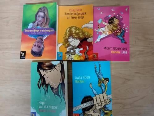 5 boeken vroege lijster boeken gabber - tranen in bad, Boeken, Ophalen of Verzenden, Gelezen, MIRJAM OLDENHAVE, Fictie algemeen