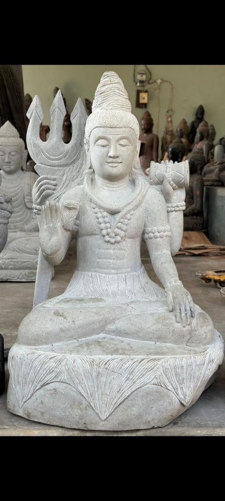 Lavastenen beelden, Tuin en Terras, Ophalen, Www.ibizasfeer.nl, Nieuw, Info@ibizasfeer.nl