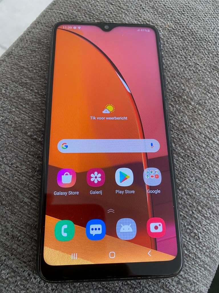 In nieuwstaat samsung A20s, Telecommunicatie, 128 GB, Ophalen of Verzenden, Zo goed als nieuw, Zwart