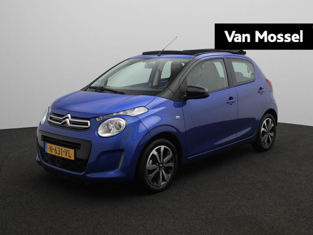Citroen C1 1.0 VTi Airscape Shine | Achteruitrijcamera | Ope, Auto's, Citroën, Voorwielaandrijving, Stof, Gebruikt, Euro 6