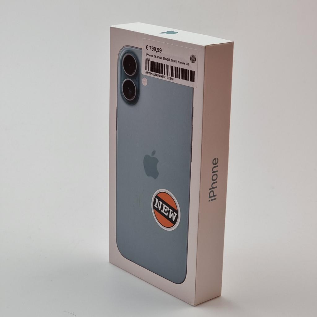 iPhone 16 Plus 256GB Teal | Nieuw uit seal, Apple, Nieuw, Support@apple.com, One Apple Park Way
Cupertino, CA 95014
United States