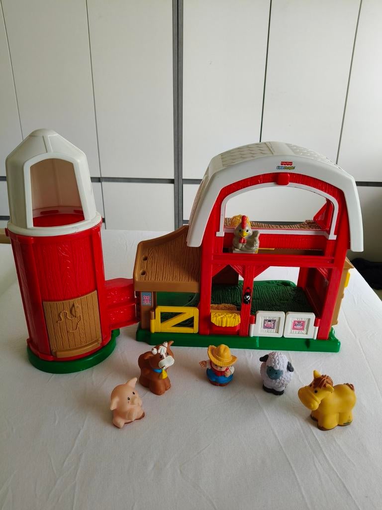 Fisher Price boerderij met dieren, Kinderen en Baby's, Speelgoed | Fisher-Price, Ophalen of Verzenden, Gebruikt, Speelset