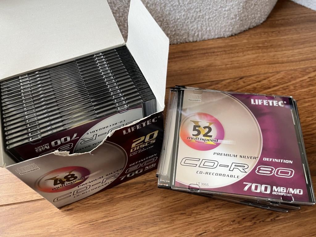 Recordable dvd's, Ophalen of Verzenden, Nieuw, Dvd, Lifetec