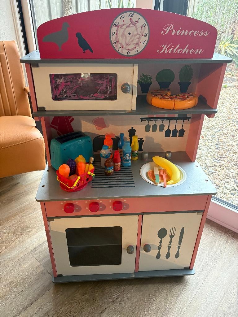 Speel Keukentje met vele Assesoires, Ophalen, Gebruikt