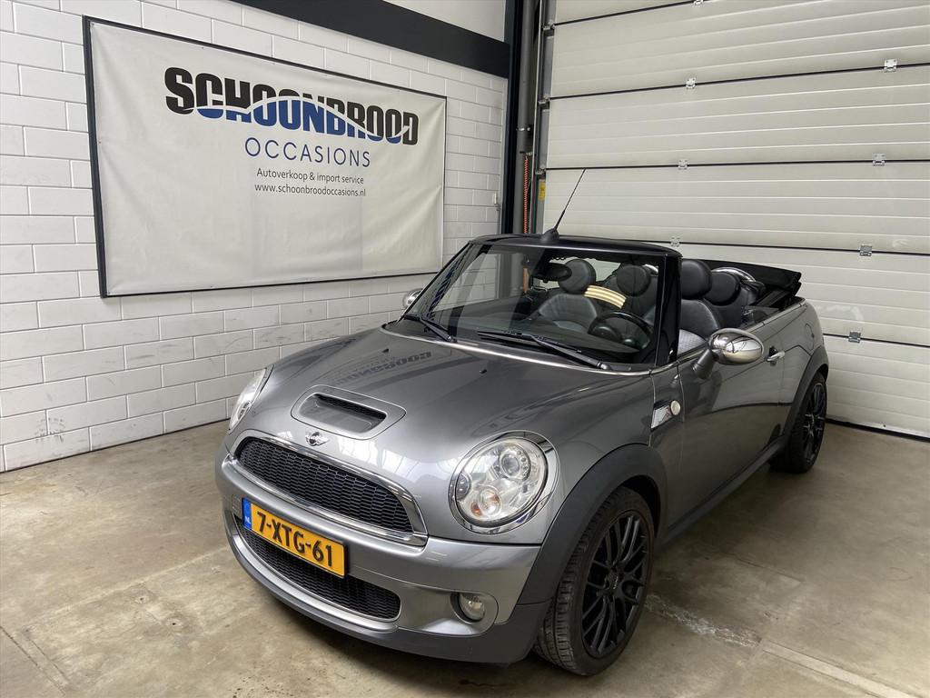 Mini Mini 1.6 COOPER S CABRIO, Auto's, Mini, Voorwielaandrijving, Gebruikt, Zwart, 4 cilinders