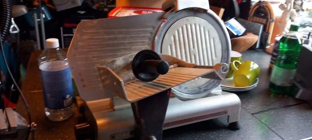 Vintage Vleeswarensnijder / Broodsnijmachine, Ophalen of Verzenden, Gebruikt