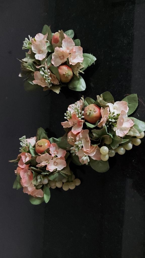 kaars ringen, Ophalen of Verzenden, Zo goed als nieuw, Overige materialen, Minder dan 25 cm