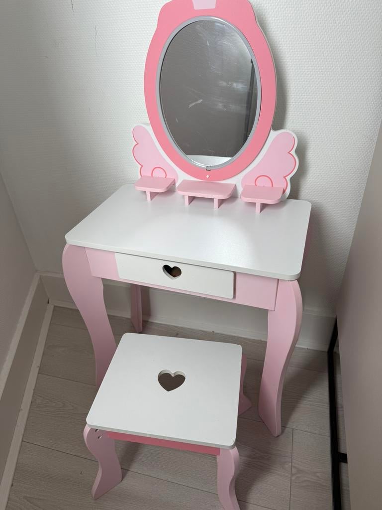 Kinder meisjes kaptafel, Ophalen, Zo goed als nieuw, 50 tot 100 cm, Minder dan 100 cm