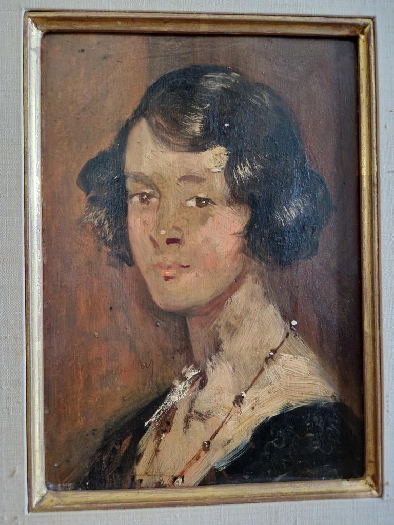 Schilderij gesigneerd Simon Maris! €295,-!, Ophalen of Verzenden