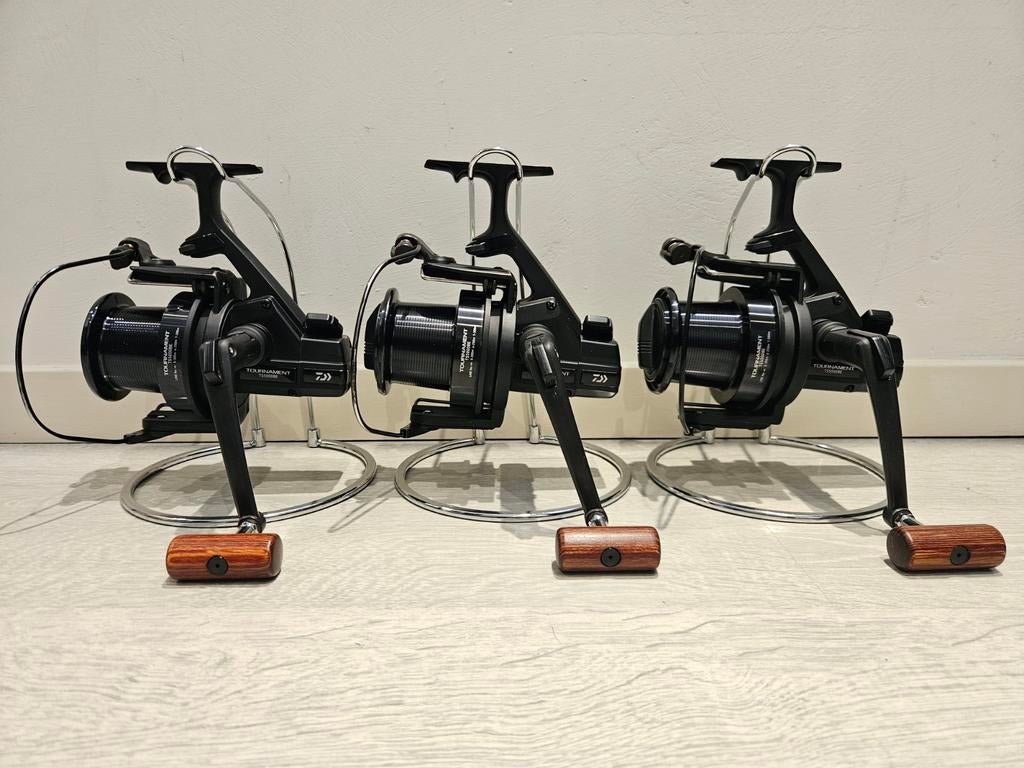 3 Daiwa Whisker Tournament TS5000BE, Watersport en Boten, Ophalen of Verzenden, Zo goed als nieuw