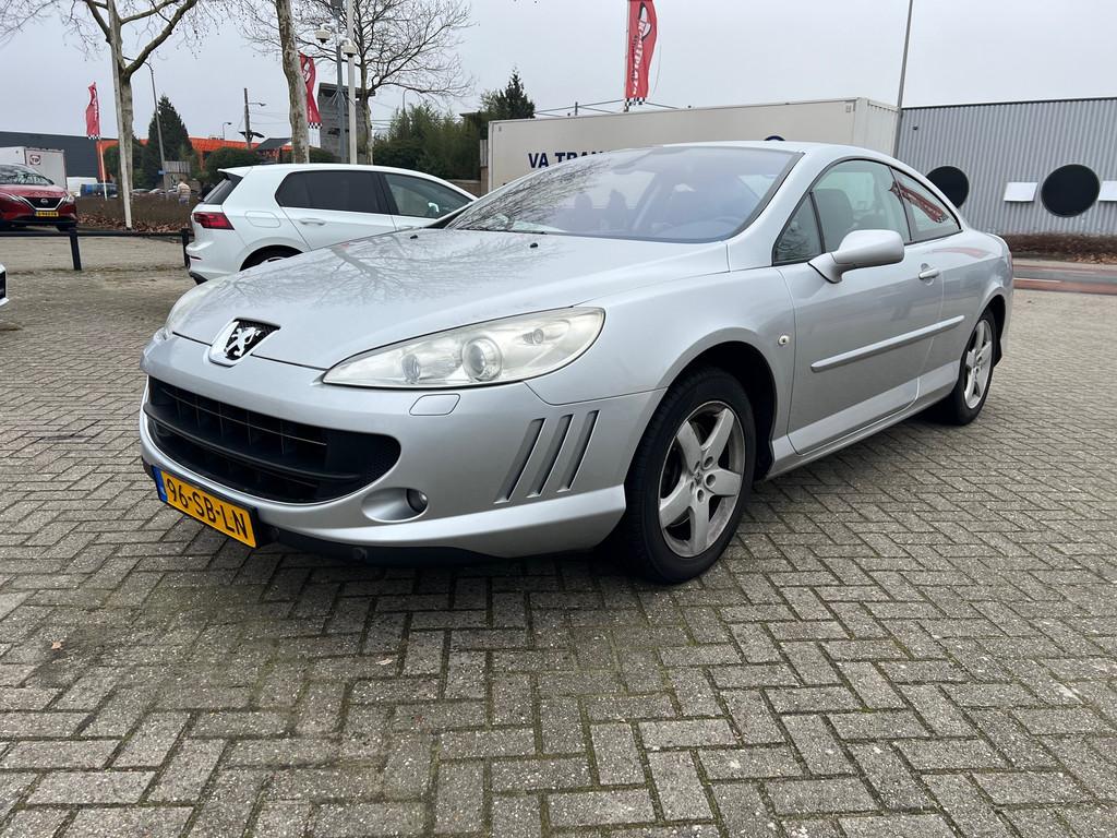 Peugeot 407 Coupé 3.0-24V Pack, Voorwielaandrijving, Gebruikt, Zwart, 2946 cc