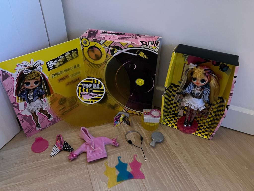 LOL Surprise OMG pop Groot met accessoires, Ophalen of Verzenden, Gebruikt, Overige typen