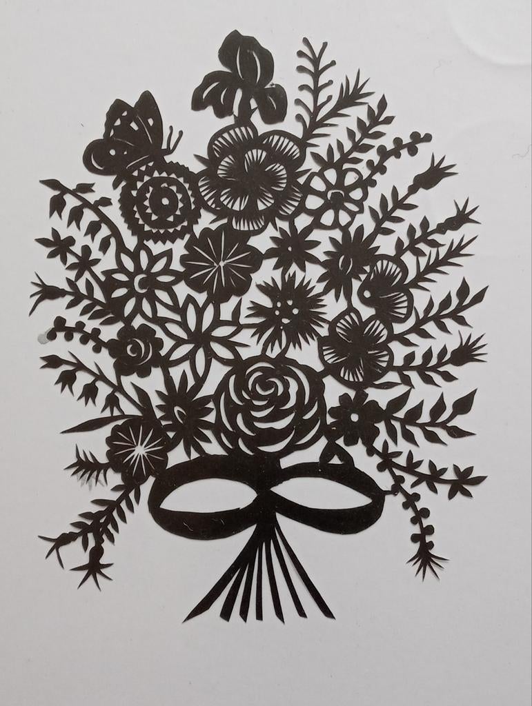 Jo van Velsen 1987 originele knipkunst., Ophalen of Verzenden