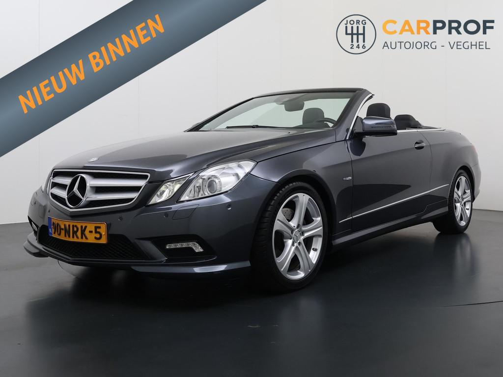 Mercedes-Benz E-klasse Cabrio 350 CGI AMG Styling Stoel vent, Automaat, Euro 5, Gebruikt, Cabriolet