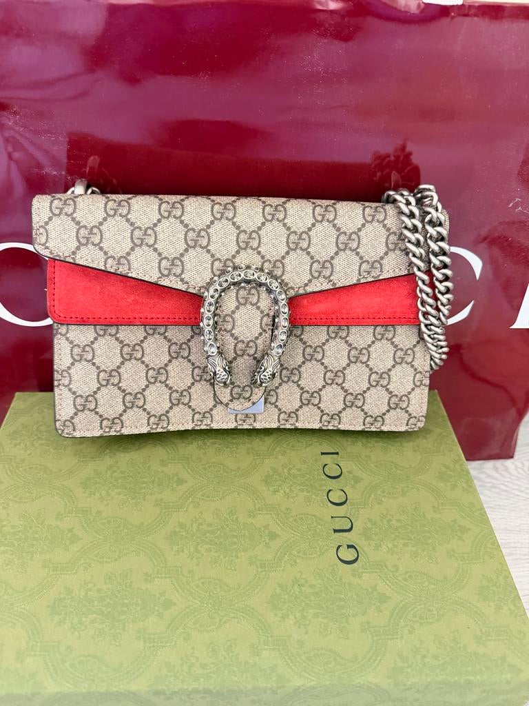 Gucci Dionysus Tas - Nieuw met bon en verpakking, Sieraden, Tassen en Uiterlijk, Tassen | Damestassen, Ophalen of Verzenden, Nieuw