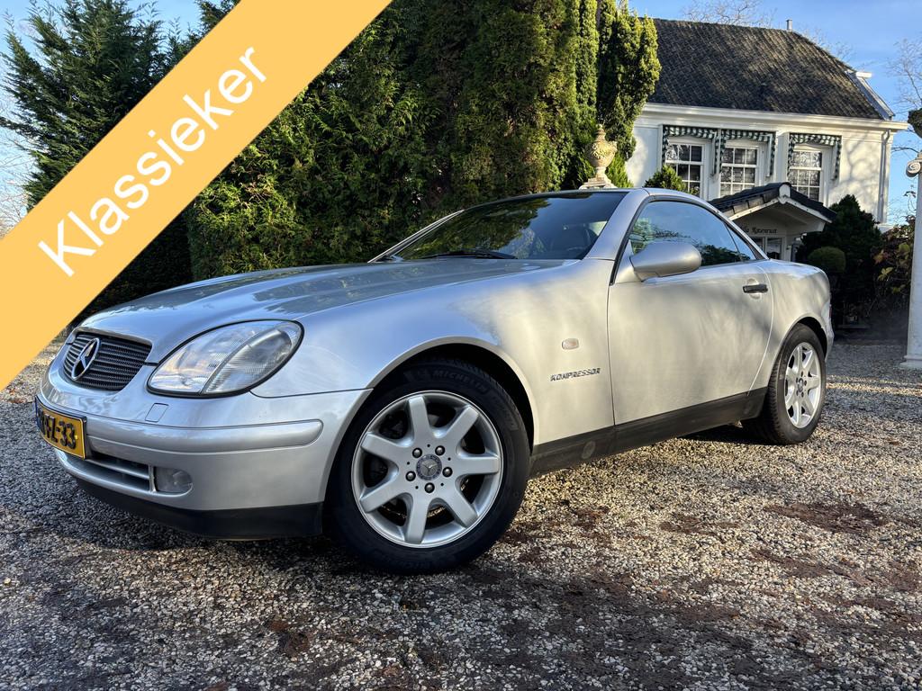 Mercedes-Benz SLK 230 K / Slechts 53.000 km / Topstaat / Ori, Auto's, Oldtimers, Automaat, Achterwielaandrijving, Stoelverwarming